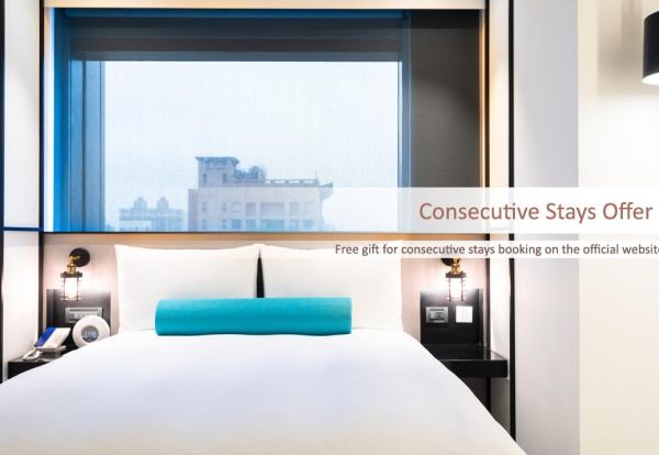Consecutive Stays Offer! Free gift for consecutive stays booking on official site